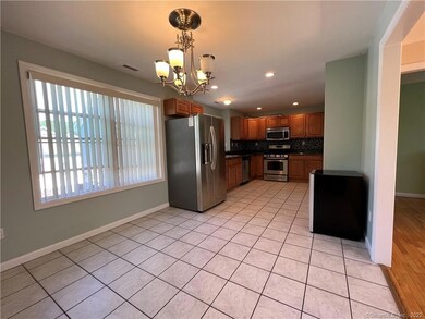 Dining area looking at kitchen