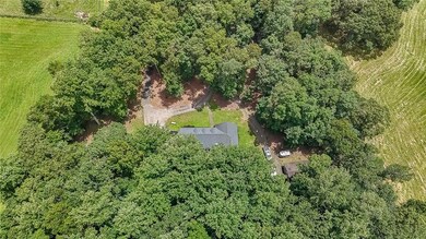 Aerial overview of property's location