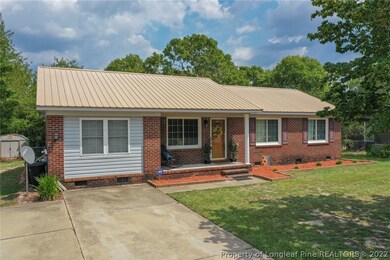 Brick exterior, covered front porch