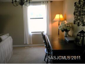 Den area off living room