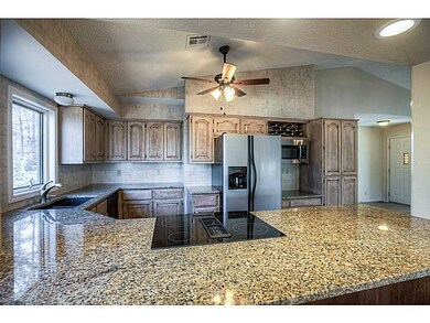 Kitchen. New $3,500 Jenn Aire stove top.
