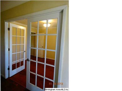 French Doors leading to Dining Room