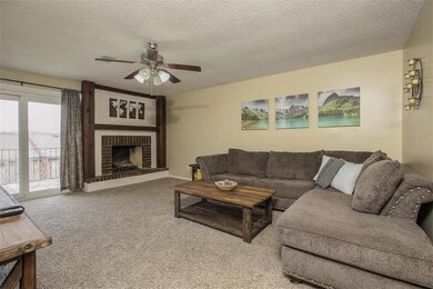 Spacious Great Room with Fireplace