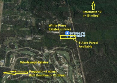 000 Pine Lane, 5 Acres