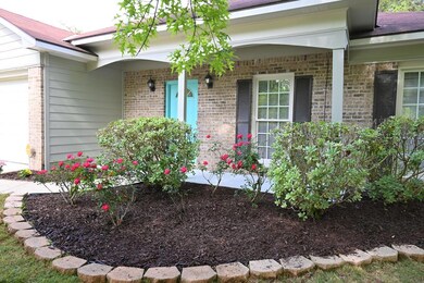 Front flower bed