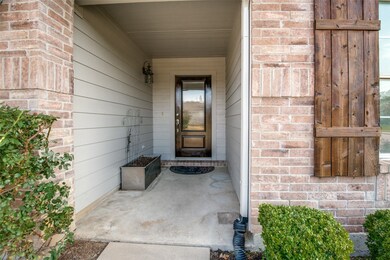 Gorgeous custom door, Property will be power washed to remove stains shown.