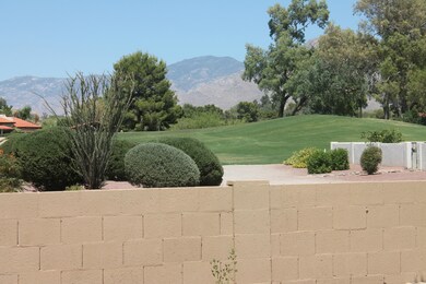View from patio, Great Room and Master