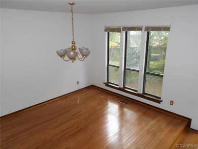 Dining room - hardwood floors