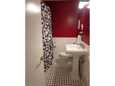 Newly remodeled first floor bathroom