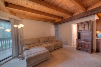Living Room with wine bar.
