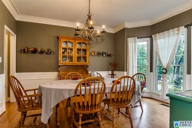Bay window overlooks neighborhood
