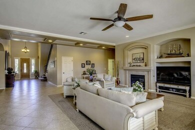Family Room and Foyer