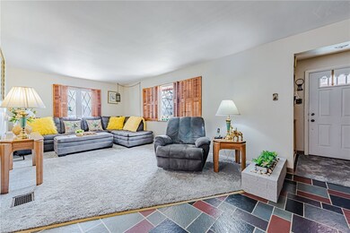 Entry into living room