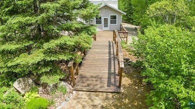 View of rear view of property