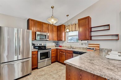 Close up shot of the kitchen!