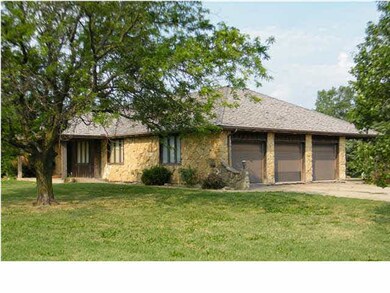 Front and garage.