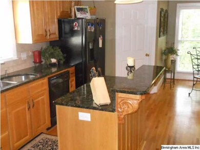 Kitchen, Island and Eating area