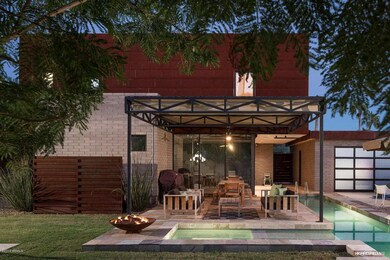 Backyard and Shade Structure