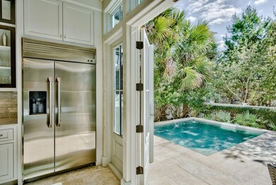 Kitchen out to Pool