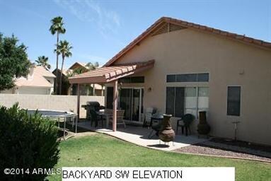 BACKYARD SW ELEVATION