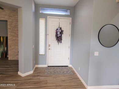 Front door inside