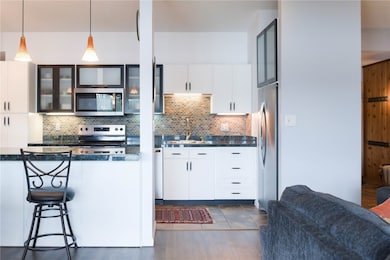 Sun soaked kitchen.