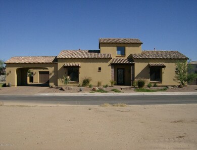Custom Home directly across the street