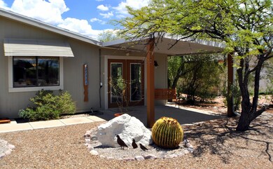Front covered patio