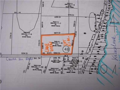 Plat Map. taxamp - lot in close proximity to Keuka