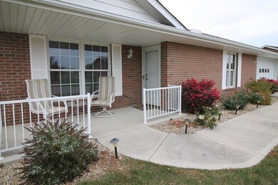 Covered front porch