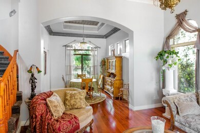 front formal into dining