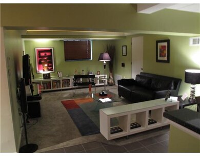 Living Room. New carpet complements neutral decor
