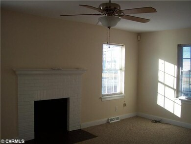 Living Room - LIVING ROOM WITH UPDATED CEILING FAN