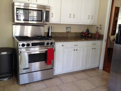 Kitchen Granite and Stove