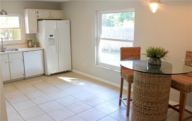 Plenty of room for a table in the kitchen.