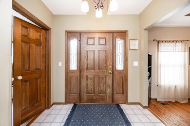Entry Foyer with Ceramic Tile Flooring