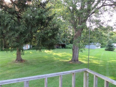 view from rear deck
