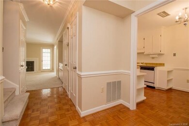 View as you enter the home.  Kitchen is to the rig
