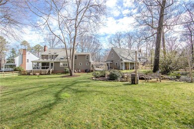 Enjoy this expansive rear yard, completely fenced