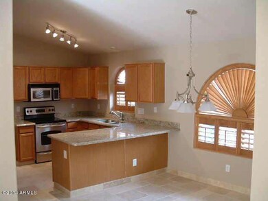 Kitchen with Granite counters