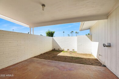 Back Covered Patio and Courtyard