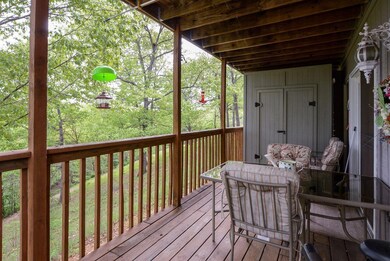 Screened in deck
