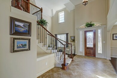 Beautiful Entry And Staircase! Look At Those High