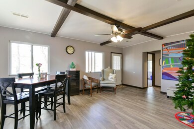 Living Room with Dining