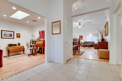 Entry to office & greatroom