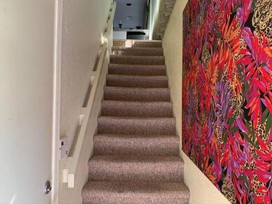 Stairs to main level of property.