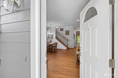 Front door entry area