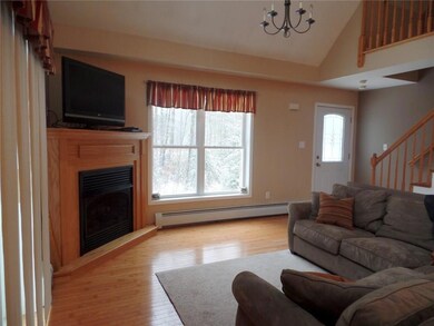 Gas fireplace and plenty of room for...