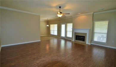 Living Area with new floors