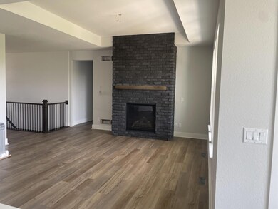 floor to ceiling stone fireplace